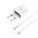  СЗУ HOCO C76A Plus Speed source PD20W charger set(Type-C TO Lightning), white 
