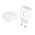  СЗУ Borofone BA38A Plus Speedy PD20W charger set(C TO Lightning), white 