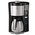  Кофеварка капельная Melitta Look V Therm Timer Black Filter 1000Вт черный/нерж 