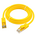  Патч-корд Greenconnect GCR-LNC02-1.0m прямой 1.0m, UTP кат.5e, желтый 