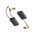  Комплект графитовых щеток 2 шт. Asein Bosch Oem 1617014145/AS (1199.32J) 