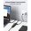  USB Hub UGREEN CM416 80657 USB3.0 to 4*USB 3.0 Hub With USB-C power port 1m black 