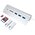  USB-концентратор Satechi ST-TCHCRS Type-C Aluminum USB Hub Micro/SD Card Reader with White Cable Silver 