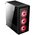  Корпус Aerocool Quartz Red, ATX, без БП, закаленное стекло спереди и сбоку, 3x 12см LED (красный), 1х 12см (черный) в комплекте, 1xUSB 3.0, 2xUSB 2.0 