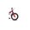  Велосипед Stels 16" Galaxy V010 Фиолетовый/Красный LU095740 