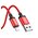  Дата-кабель HOCO X89 Lightning, 1м (красный) 