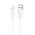  Дата-кабель HOCO X88 Gratified charging data cable for Lightning (белый) 