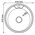  Мойка Mixline 528184 круг d 51 0,6 вып 3 1/2 глуб чаши 17см с сифоном 