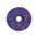  Круг шлифовальный коралловый фибровый Vertex Tools 0091 фиолетовый 