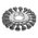  Щетка плоская для УШМ крученая Vertex Tools 12100-200 200мм 