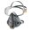  Полумаска Jeta Safety Air optics 9500-L с очками 