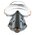  Полумаска Jeta Safety Air optics 9500-L с очками 