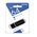  USB-флешка Smartbuy 64GB Crown Black (SB64GBCRW-K) 