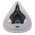  Полумаска Jeta Safety 5500P (5500P-L) фильтрующая из изолирующих материалов термопласт р.L 
