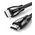  Кабель UGREEN HD140 80403 HDMI 2.1 Male To Male Cable 8K Braided Cable 2m Black 