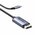  Кабель UGREEN CM556 25157 USB-C to DisplayPort 8K Cable 1m Black/Space Gray 