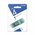  USB-флешка Smartbuy 4Gb Glossy series Green (SB4GBGS-G) 