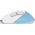  Мышь A4Tech Fstyler FG45CS Air (FG45CS Air USB (Lcy Blue)) голубой/белый оптическая 2000dpi silent беспроводная 