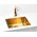  Мойка Alveus Quadrix Monarch 30 gold 450X450X200 золото 1103319 