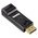  Переходник аудио-видео Hama Ultra HD DisplayPort (m)/HDMI (f) Позолоченные контакты черный (00054586) 