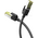  Кабель UGREEN NW150 80421 CAT7 Shielded Round Cable with Braided Modular Plugs 1m 