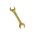 Ключ рожковый Сибртех 14315 30х32мм, желтый цинк 