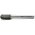  Борфреза твердосплавная сфероцилиндрическая, тип С Bohre 10-20-М-06-L70 (КБ001396) 