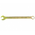  Ключ комбинированный Сибртех 14973 7мм, желтый цинк 