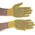  Перчатки Россия 67827 из синтетической нити, ПВХ точка, 13 класс, лимон, L 
