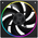  Вентилятор ID-Cooling AF-127-ARGB-K 120x120mm 4-pin 14-30dB 180gr LED Ret 