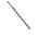  Бур по бетону Denzel 705038 двойная спираль, Cobalt W-tip, 16x260мм, SDS-Plus 