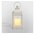  Декоративный фонарь NEON-NIGHT 513-054 со свечкой, 10.5х10.5х22,35см, белый, теплый 