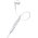  Наушники Baseus Encok H17 (NGCR020002) 3.5mm lateral in-ear Wired Earphone White 