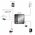  KVM-переключатель периферийного устройства Aten US234-AT USB3 2TO4 