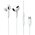  Наушники Baseus Encok C17 (NGCR010002) Type-C lateral in-ear Wired Earphone White 
