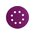  Круг шлифовальный Hanko Purple PP627 (PP627.125.8.0100) 125 мм 