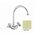  Смеситель для кухни Italmix Novecento 0900 Light Sand 