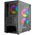  Корпус Powercase Mistral Micro D3B ARGB (CMMDB-A3), Tempered Glass, 2x 140mm ARGB PWM+1x 120mm ARGB PWM, чёрный, mATX 