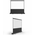  Экран SAKURA SCPSF-177x100 Floor Stand Screen 16:9 портативный напольный рулонный черный 80' 