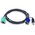  Кабель KVM Aten 2L-5205U USB(тип А Male)+HDB15(Male) -SPHD15(Male) 5,0м черный 