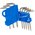  Набор ключей Torx Зубр Эксперт Мини 27477-H8 для точных работ, Т5-Т20, 8шт 