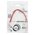  Патч-корд Cablexpert PP12-0.25M/R красный 