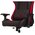  Кресло игровое A4Tech Bloody GC-990 черный/красный эко.кожа 