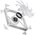  Кулер JONSBO HX6200D White низкопрофильный 63mm LGA1700/1200/115X/AM4 (18шт/кор, TDP 180W, PWM, 120mm Black Fan, 6 тепловых трубок, медная база, белый 