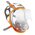  Пленка защитная Jeta Safety 6952 самоклеящаяся для полнолицевых масок 5950, 6950 с полным клеевым слоем 
