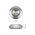  Фонарь-подсветка ЭРА Пушлайт SB-503 Аврора (Б0031042) серебристый 