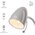  Светильник настольный ЭРА N-116-Е27-40W-GY (Б0047203) серый 