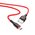  Дата-кабель BOROFONE BX63 Charming micro 1м (чёрно-красный) 