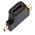  Переходник аудио-видео HDMI (f)/Micro HDMI (m)/Mini HDMI (m) черный (+ Mini HDMI (Male)) 
