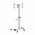  Подставка для телевизора Ultramounts UM307W белый 37"-86" макс.50кг напольный мобильный 